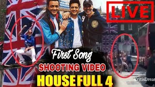 Housefull 4 First Song Shooting Video  Live Location  Akshay Kumar Ritesh Deshmukh Bobby Deol [upl. by Anjali]