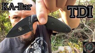 KABar TDI Best Edc Knife 🔪 [upl. by Xer162]