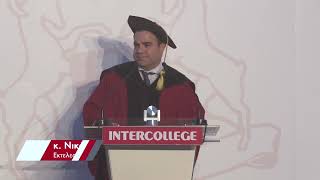 Intercollege Graduation 2024 Nicolas Kythreotis Speech [upl. by Raddie]