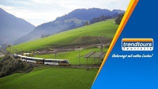 Goldenpass Panoramic Express – ein Alpenzug zum Genießen [upl. by Ushijima]