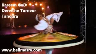 Whirling dervish  Derviche tourneur égyptien à Paris Tanoura  Kareem Gad Artiste  التنورة [upl. by Nnylarac17]