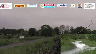 Live from SS4 on Round 2 the Jim Clark Reivers Rally [upl. by Einobe]