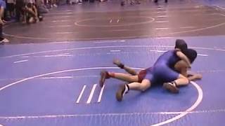 Rookie girl gets a 23 second pin in Div 5 Open [upl. by Leafar]