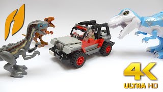 Modified Offroad Vehicle From The 76960 Set Brachiosaurus Discovery lego buildingblocks toys [upl. by Antonio194]