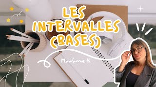 LES INTERVALLES 💪🏻 MATHS MATHEMATIQUES INTERVALLES [upl. by Walden]