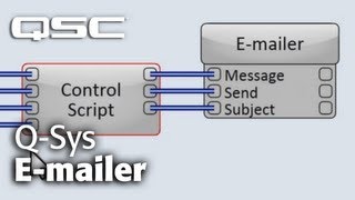 QSYS Emailer [upl. by Aikemit]