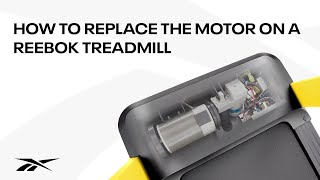 How to Replace the Motor on a Reebok Treadmill [upl. by Eillam357]