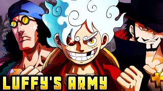 This Is Luffys Incredible Army At The End Of One Piece [upl. by Putnem832]