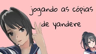 jogando as copias baratas de yandere [upl. by Atiuqcir862]