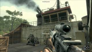 COD black ops 2 gameplay on Acer Aspire v3571g [upl. by Noyerb]