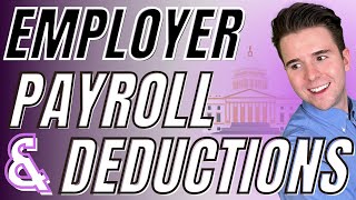 How to Account for Employer Payroll and Deductions [upl. by Arlon]