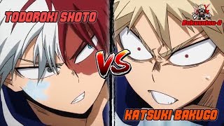 Todoroki Shoto VS Katsuki Bakugo  Final Fight UA Sports Festival  Boku no Hero Academia Season 2 [upl. by Annim]