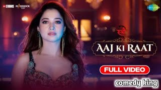 Aaj Ki Raat Full Song Stree 2Tamannaah BhatiaRajkummar RaoSachinJigarMadhubantiDivya [upl. by Ennaear925]