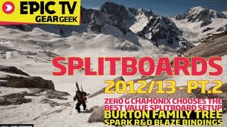 EpicTV Gear Geek Best Value Splitboard Setup 201213 [upl. by Giamo]