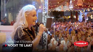 Samantha Steenwijk  Nooit Te Laat Officiële Videoclip [upl. by Figone]