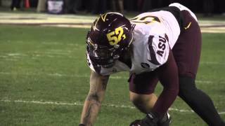 Carl Bradford OFFICIAL ASU Highlight  NFL Draft [upl. by Enelehs734]