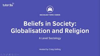 Cultural Defence and Cultural Transition  Beliefs in Society  AQA ALevel Sociology [upl. by Alywt]