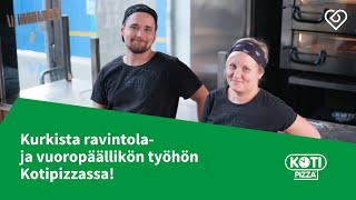 Ravintola ja vuoropäällikkönä Kotipizzalla 🍕 Tutustu Mikan ja Titan työhön⎪Duunitori [upl. by Meibers]