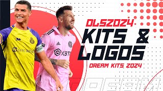 ✅ HOW TO PUT KITS AND LOGOS IN DREAM LEAGUE SOCCER 2024  VERY EASY  DREAM KITS 2024 👕 [upl. by Anelrihs]