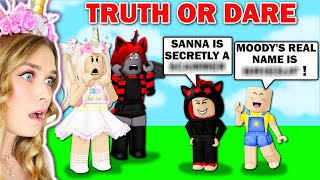 Our KIDS EXPOSED US During Truth Or Dare In Adopt Me Roblox [upl. by Innattirb236]