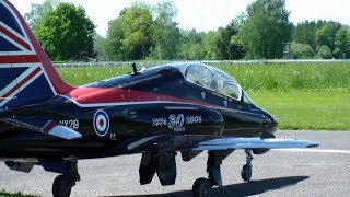 Super Scale RC Turbine Model Jet British Aerospace Hawk XX219 United Kingdom  Royal Air Force [upl. by Duthie]