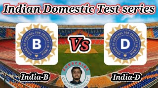 🔴 LIVE  India B vs India D IND B vs IND D  Live Cricket Score [upl. by Aidualc97]