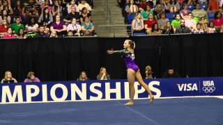 Mykayla Skinner  Floor  2012 Visa Championships  Sr Women  Day 1 [upl. by Pacifica]