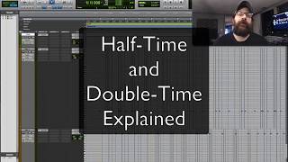 Half Time And Double Time Explained [upl. by Assinna295]