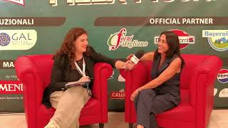 Campionato Mondiale Pizza Piccante Intervista a Maria Rosaria Silvestri proprietà San Domenico [upl. by Annaicul544]