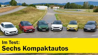 6 Kompaktautos im Vergleichstest  ÖAMTC auto touring [upl. by Sisto]