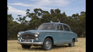 Lot 19  A lovely largely original 1965 Peugeot 403 [upl. by Aisul]