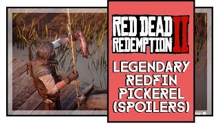 Red Dead Redemption 2 Legendary Redfin Pickerel Location [upl. by Harrak]