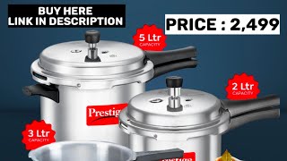 Prestige 2L3L5 Litres Popular Max Outer Lid Aluminium Combo Pressure Cooker views viralvideo [upl. by Oiludbo927]