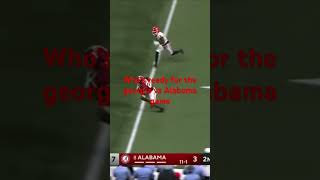 Georgia vs Alabama rivalry [upl. by Zachariah]