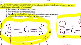 How to Prioritize Lewis Structures with Different Resonance Forms [upl. by Repinuj]