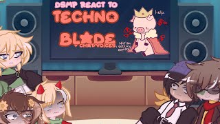 DSMP react to Technoblade voices  read dec [upl. by Siletotsira]