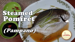 Steamed Pomfret Pampano [upl. by Nivej670]