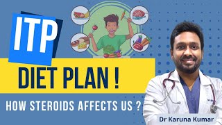 Diet Plan in ITP Patients  Overcoming Side effects of Steroids  Dr Karuna Kumar  Hematologist [upl. by Oj]