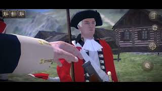 Muskets of America 2  continental army attack on British army base  android gameplay [upl. by Oicneserc]