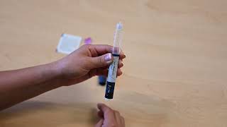 Injecting Insulin with a Pen Spanish [upl. by Kcirdorb]