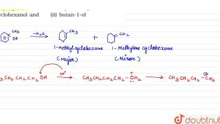 Predict the major product of acid catalysed dehydration of i 1methylcyclohexanol and [upl. by Arrej]