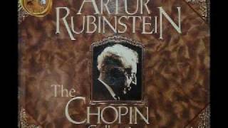 Arthur Rubinstein  Chopin Waltz In E Minor [upl. by Ggerg]