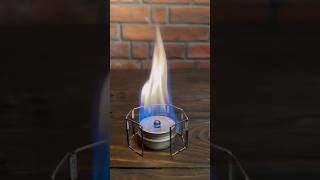 How To Make The Smallest MINI STOVE for UNDER 1 camping survival lifehacks diy [upl. by Rutter]