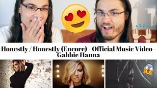 Gabbie Hanna Honestly  Honestly Encore  Official Music Video I Our Reaction  TWIN WORLD [upl. by Meuser15]