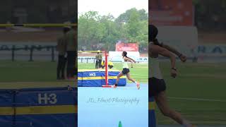 High Jump  heptathlon highjump trackandfield athlete womenhighjump athletics girlpower JD [upl. by Eimaral]