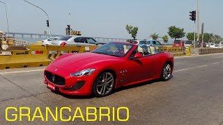 MASERATI GRANCABRIO SPORT  MUMBAI  INDIA [upl. by Grekin]