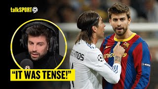 Gerard Pique Claims Mourinho Caused Tension Between Barcelona amp Real Madrid Players In Spains Team [upl. by Nerac]