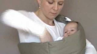 How to use the Huggababy Sling Part 1 [upl. by Daria]