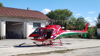 Partenza Elicottero Elifriulia per giro turistico per Open Day caserma quotSante Patussiquot Tricesimo [upl. by Inajar]