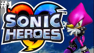 Seaside HillOcean PalaceSonic HeroesPCTeam Chaotix part 1 [upl. by Pestana26]